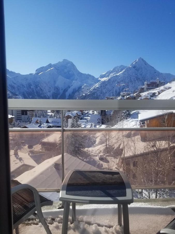 Magnifique Vue Centre Station Leilighet Les Deux Alpes Eksteriør bilde