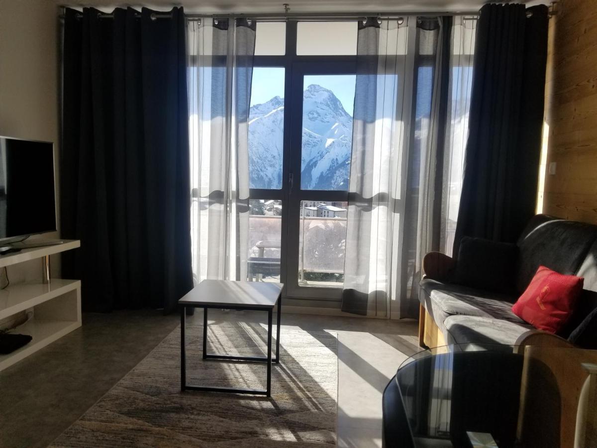 Magnifique Vue Centre Station Leilighet Les Deux Alpes Eksteriør bilde